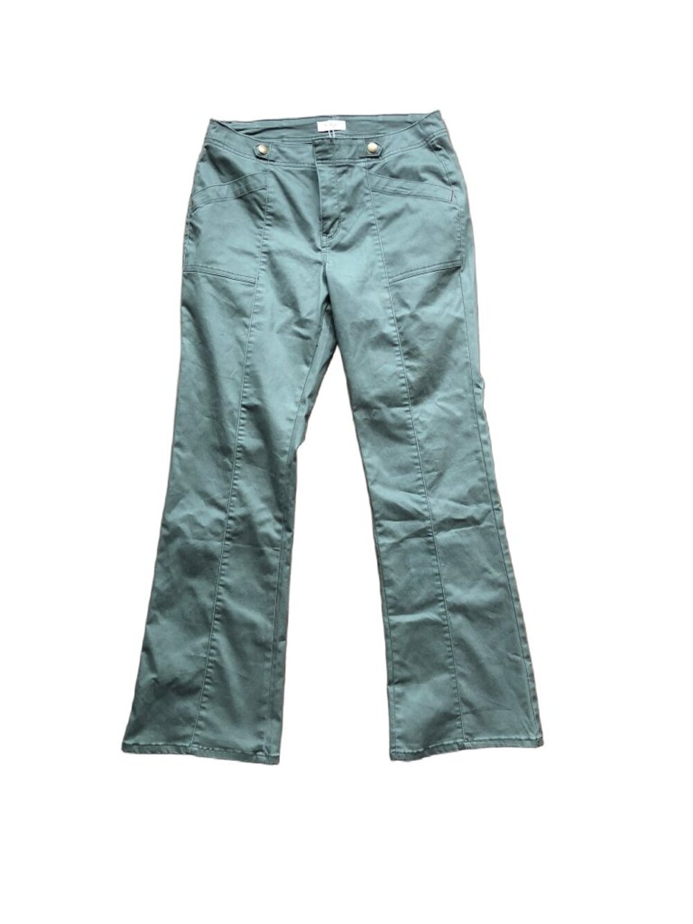 Kensie Jeans Stretch Green Bootcut Pants